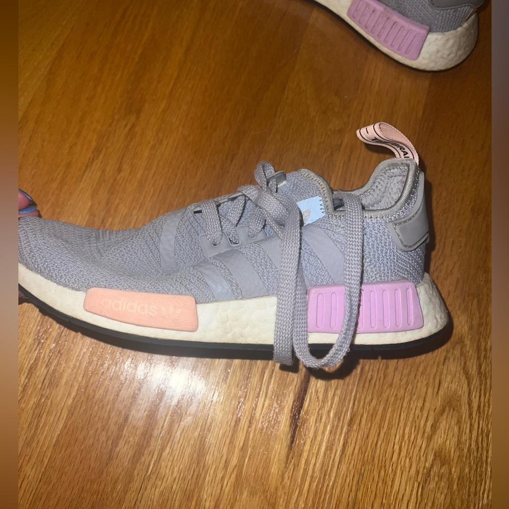 Grey Adidas NMD sneaker, size 6.5